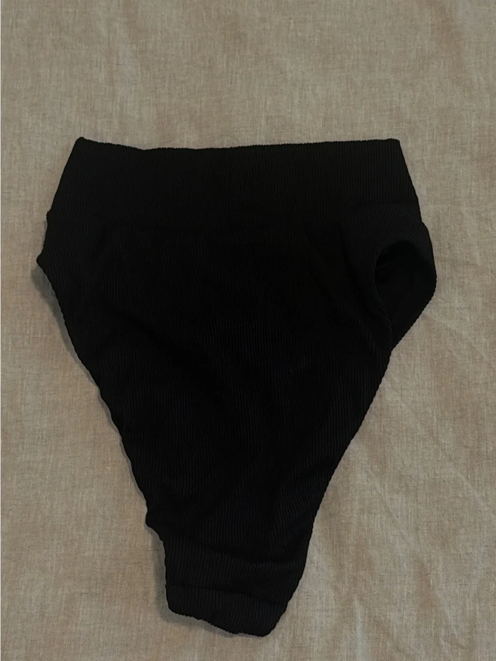 Aerie Ribbed High Waisted Crossover Swim Bottoms